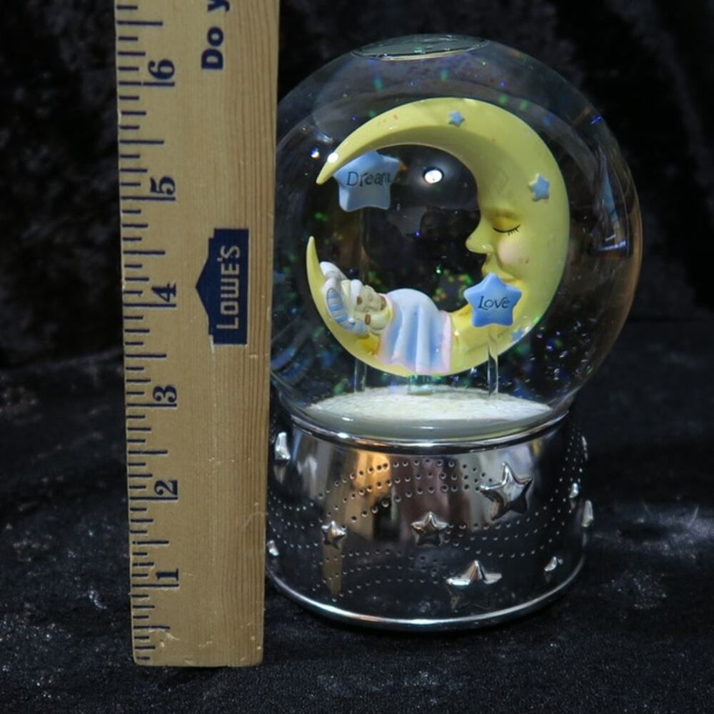 SPINS Lenox Reed Barton Sweet Dream Musical Globe Love Nursery Twinkle Twinkle - Picture 9 of 13